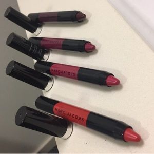 Marc Jacobs lip crayon bundle